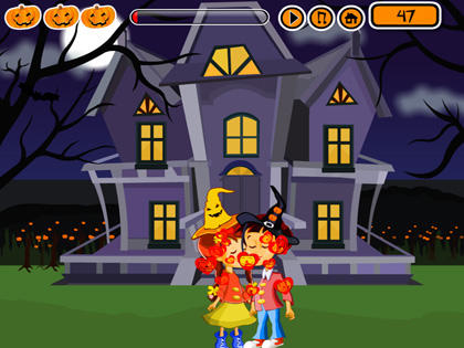 Halloween Night Kiss